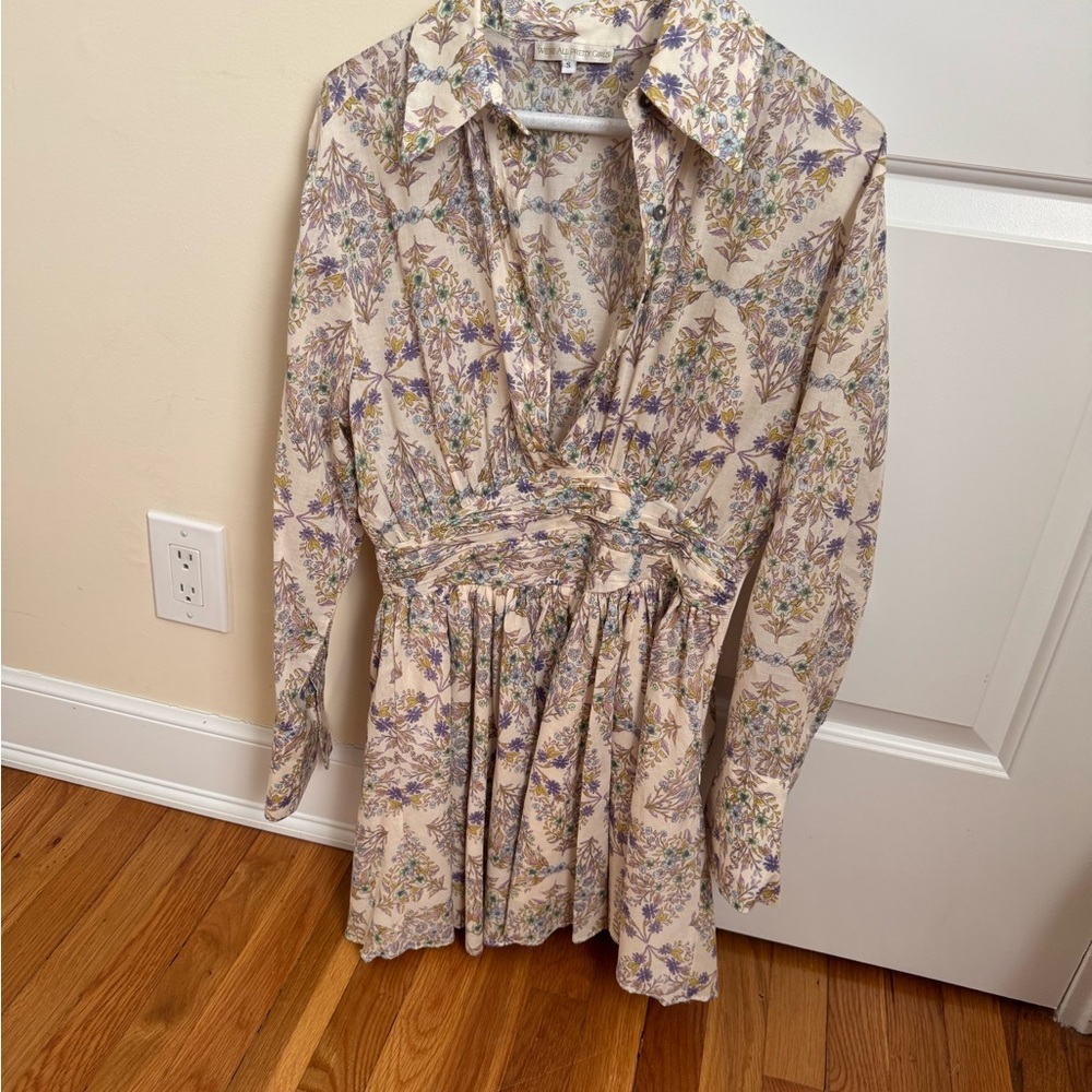 Floral Long Sleeve Dress